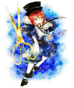 Rating: Safe Score: 0 Tags: 1boy dress frills green_eyes hat image long_sleeves red_hair ribbon solo souseiseki User: admin