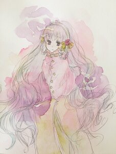 Rating: Safe Score: 0 Tags: 1girl buttons flower hair_flower hair_ornament image long_hair long_sleeves looking_at_viewer multicolored_hair solo suigintou very_long_hair User: admin