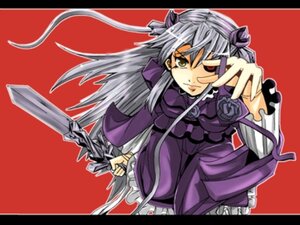 Rating: Safe Score: 0 Tags: 1girl barasuishou black_border dress flower frills image letterboxed long_hair long_sleeves looking_at_viewer rose silver_hair solo very_long_hair weapon yellow_eyes User: admin