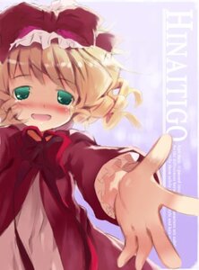 Rating: Safe Score: 0 Tags: 1girl blonde_hair blurry blush bow depth_of_field dress foreshortening frills green_eyes hands hina_ichigo hinaichigo image long_sleeves looking_at_viewer noripachi open_mouth outstretched_arm outstretched_hand photoshop_(medium) reaching red_dress rozen_maiden short_hair solo User: admin
