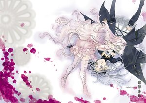 Rating: Safe Score: 0 Tags: 2girls dress flower image kirakishou long_hair multiple_girls pair ribbon rose suigintou thigh_boots thighhighs very_long_hair User: admin