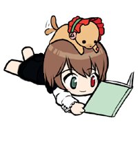 Rating: Safe Score: 0 Tags: 1girl ahoge animal animal_on_head bird_on_head brown_hair green_eyes heterochromia image lying on_head on_stomach red_eyes simple_background solo souseiseki white_background User: admin