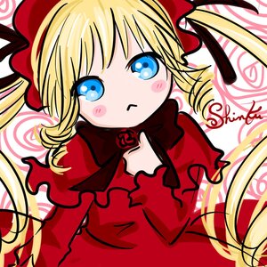 Rating: Safe Score: 0 Tags: 1girl auto_tagged blonde_hair blue_eyes blush blush_stickers bonnet bow chibi dress drill_hair flower image long_hair looking_at_viewer rose shinku solo twin_drills twintails User: admin