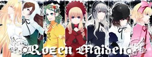 Rating: Safe Score: 0 Tags: 6+girls blonde_hair blue_eyes bonnet bow dress drill_hair flower frills green_hair hairband hat heterochromia hina_ichigo image kanaria long_hair long_sleeves looking_at_viewer multiple multiple_girls pink_bow red_eyes ribbon shinku silver_hair smile souseiseki suigintou suiseiseki tagme User: admin