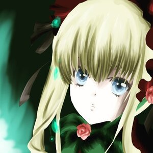 Rating: Safe Score: 0 Tags: 1girl blonde_hair blue_eyes flower image long_hair looking_at_viewer pink_rose red_flower red_rose rose shinku solo User: admin