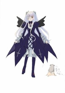 Rating: Safe Score: 0 Tags: 1girl auto_tagged black_dress black_wings costume_switch dress hair_ornament image juliet_sleeves long_hair long_sleeves looking_at_viewer silver_hair simple_background solo standing suigintou very_long_hair white_background wings yellow_eyes User: admin
