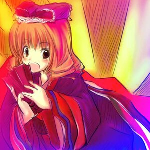 Rating: Safe Score: 0 Tags: 1girl :o auto_tagged blush bow dress hair_bow hinaichigo holding image long_hair long_sleeves looking_at_viewer open_mouth red_eyes solo User: admin
