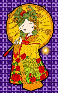 Rating: Safe Score: 0 Tags: 1girl closed_eyes flower honeycomb_(pattern) image japanese_clothes kanaria kimono red_flower red_rose rose solo umbrella yellow_flower yellow_rose User: admin