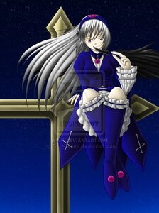 Rating: Safe Score: 0 Tags: 1girl earth hairband image long_hair night silver_hair sitting sky solo space space_craft star_(sky) starry_sky suigintou wings User: admin