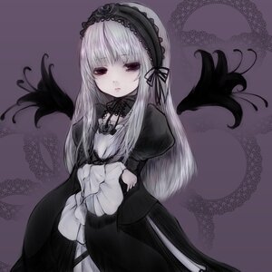 Rating: Safe Score: 0 Tags: 1girl bad_id bad_pixiv_id black_wings dress feathered_wings feathers flower frills hairband image lace long_hair long_sleeves looking_at_viewer purple_eyes red_eyes rozen_maiden silver_hair solo suigintou wings yummy_yoi User: admin