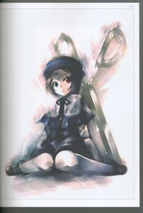 Rating: Safe Score: 0 Tags: 1girl dress hat heterochromia image kei long_sleeves looking_at_viewer red_eyes ribbon shoes short_hair sitting solo souseiseki User: admin