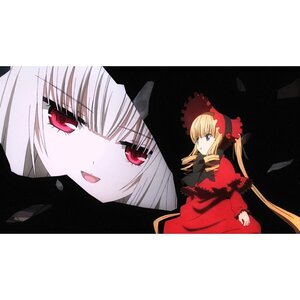 Rating: Safe Score: 0 Tags: 1girl auto_tagged blonde_hair blue_eyes bow dress image long_hair long_sleeves looking_at_viewer pair red_dress red_eyes shinku silver_hair suigintou twintails User: admin