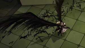 Rating: Safe Score: 0 Tags: 1girl auto_tagged black_wings checkered hat image solo suigintou tile_floor tiles wings User: admin