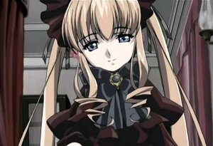 Rating: Safe Score: 0 Tags: 1girl bangs blonde_hair blue_eyes bow bowtie brooch curtains image indoors long_hair looking_at_viewer shinku sidelocks smile solo twintails upper_body window User: admin