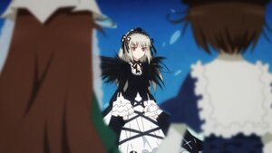 Rating: Safe Score: 0 Tags: 1boy black_dress black_wings blurry blurry_background blurry_foreground depth_of_field dress frills gothic_lolita hairband image lolita_fashion lolita_hairband long_hair long_sleeves motion_blur multiple multiple_girls red_eyes ribbon silver_hair solo_focus standing suigintou tagme wings User: admin