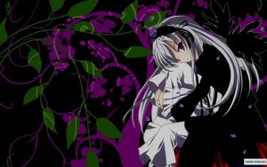 Rating: Safe Score: 0 Tags: 1girl black_wings dress flower frills hairband image long_hair long_sleeves looking_at_viewer plant purple_eyes ribbon silver_hair sitting solo suigintou very_long_hair wings User: admin