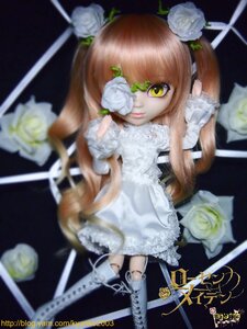 Rating: Safe Score: 0 Tags: 1girl blurry blurry_foreground boots brown_hair depth_of_field doll doll_joints dress eyepatch flower full_body hair_ornament joints kirakishou knee_boots long_hair rose sitting solo white_dress white_flower white_rose User: admin