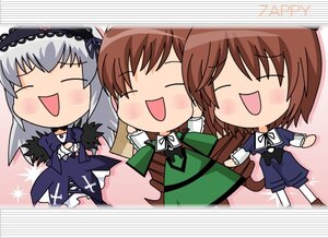 Rating: Safe Score: 0 Tags: 3girls >_< blush_stickers brown_hair chibi closed_eyes dress image long_hair long_sleeves multiple multiple_girls open_mouth silver_hair smile suigintou tagme wings User: admin
