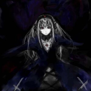 Rating: Safe Score: 0 Tags: 1girl black_dress black_wings closed_mouth detached_collar dress feathers flower frills hairband image lolita_hairband long_hair long_sleeves looking_at_viewer rose smile solo suigintou very_long_hair wings User: admin