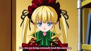 Rating: Safe Score: 0 Tags: 1girl blonde_hair blue_eyes bonnet bow bowtie dress flower green_bow image long_hair long_sleeves looking_at_viewer red_dress shinku solo twintails User: admin