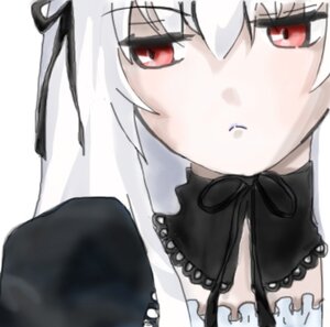 Rating: Safe Score: 0 Tags: 1girl bangs black_dress black_ribbon closed_mouth dress eyebrows_visible_through_hair frills gloves hair_between_eyes image looking_at_viewer neck_ribbon puffy_short_sleeves red_eyes ribbon short_sleeves simple_background solo suigintou white_background white_hair User: admin