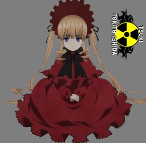 Rating: Safe Score: 0 Tags: 1girl blonde_hair blue_eyes bonnet bow bowtie dress drill_hair full_body image long_hair long_sleeves looking_at_viewer red_dress rose shinku solo torn_clothes twin_drills twintails User: admin