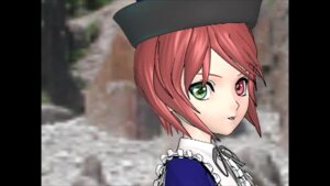 Rating: Safe Score: 0 Tags: 1girl bangs black_border blurry frills green_eyes hat heterochromia image letterboxed looking_at_viewer red_eyes short_hair solo souseiseki User: admin