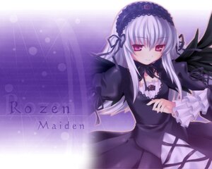 Rating: Safe Score: 0 Tags: 1girl black_dress black_ribbon detached_collar dress frilled_sleeves frills hairband image jewelry juliet_sleeves lolita_hairband long_hair long_sleeves looking_at_viewer pink_eyes puffy_sleeves silver_hair smile solo suigintou wings User: admin