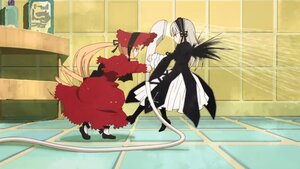 Rating: Safe Score: 0 Tags: 2girls black_wings blonde_hair dress frills image long_hair long_sleeves multiple_girls outdoors pair profile ribbon shinku silver_hair standing suigintou very_long_hair wings User: admin