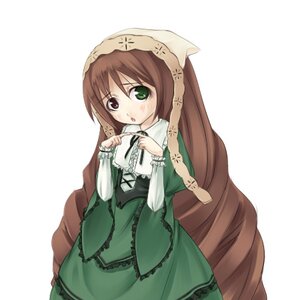 Rating: Safe Score: 0 Tags: 1girl :o asa_(swallowtail) bangs blush brown_hair dress frills green_dress green_eyes head_scarf heterochromia image long_hair long_sleeves looking_at_viewer lowres open_mouth photoshop_(medium) red_eyes rozen_maiden simple_background solo suiseiseki very_long_hair white_background User: admin