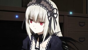 Rating: Safe Score: 0 Tags: 1girl auto_tagged bangs black_dress black_ribbon closed_mouth detached_collar dress eyebrows_visible_through_hair hairband image indoors long_hair long_sleeves looking_at_viewer red_eyes ribbon silver_hair solo suigintou User: admin