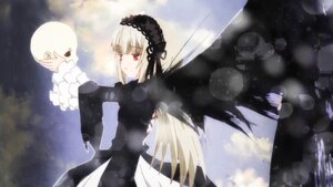 Rating: Safe Score: 0 Tags: 1girl bangs blonde_hair dress eyebrows_visible_through_hair hairband image long_hair long_sleeves looking_at_viewer red_eyes solo suigintou very_long_hair wings User: admin