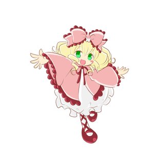 Rating: Safe Score: 0 Tags: 1girl :d blonde_hair bow cross-laced_footwear dress frills full_body green_eyes hair_bow hina_ichigo hinaichigo image long_hair long_sleeves open_mouth outstretched_arms pink_bow pink_dress red_footwear shoes smile solo striped wide_sleeves User: admin