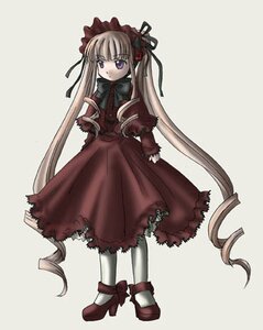 Rating: Safe Score: 0 Tags: 1girl auto_tagged blonde_hair bow capelet dress drill_hair full_body image lolita_fashion long_hair long_sleeves looking_at_viewer red_dress shinku shoes simple_background solo standing twintails very_long_hair User: admin