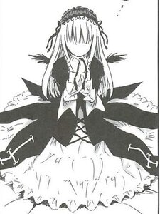 Rating: Safe Score: 0 Tags: 1girl black_wings dress frills greyscale hairband image long_hair long_sleeves monochrome simple_background solo suigintou very_long_hair white_background wings User: admin