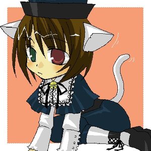 Rating: Safe Score: 0 Tags: 1girl animal_ears bell brown_hair cat_ears cat_tail collar dress heterochromia image long_sleeves red_eyes short_hair solo souseiseki tail User: admin