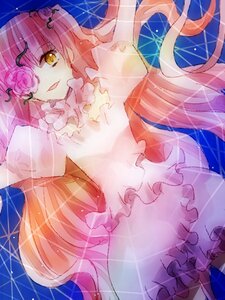 Rating: Safe Score: 0 Tags: 1girl dress flower frills image kirakishou long_hair pink_hair smile solo ultimate_madoka very_long_hair yellow_eyes User: admin