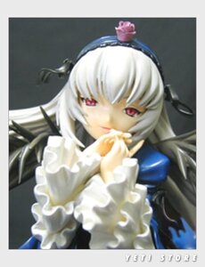 Rating: Safe Score: 0 Tags: 1girl bangs blurry blurry_background blurry_foreground closed_mouth depth_of_field doll dress flower frilled_sleeves frills hairband long_hair long_sleeves looking_at_viewer photo red_eyes rose solo suigintou upper_body white_hair User: admin