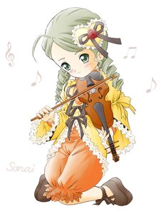 Rating: Safe Score: 0 Tags: 1girl beamed_eighth_notes beamed_sixteenth_notes bow_(instrument) drill_hair eighth_note full_body green_eyes green_hair guitar hat holding_instrument image instrument kanaria long_sleeves music musical_note playing_instrument plectrum quarter_note sheet_music sixteenth_note solo spoken_musical_note staff_(music) treble_clef twin_drills violin User: admin