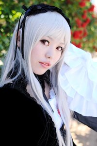 Rating: Safe Score: 0 Tags: 1girl auto_tagged bangs blurry blurry_background blurry_foreground depth_of_field eyelashes gothic_lolita hairband lace lips lolita_fashion long_hair looking_at_viewer parted_lips photo red_eyes solo suigintou User: admin