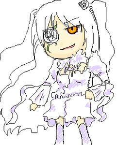 Rating: Safe Score: 0 Tags: 1girl animal_ears bangs dress eyebrows_visible_through_hair flower full_body hair_between_eyes hair_ornament image kirakishou rose smile solo standing transparent_background veil white_dress white_hair white_rose yellow_eyes User: admin