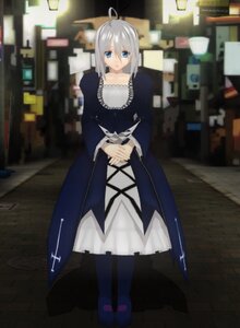 Rating: Safe Score: 0 Tags: 1girl ahoge antenna_hair blue_eyes blurry depth_of_field dress full_body image long_sleeves looking_at_viewer pantyhose shoes solo standing suigintou User: admin