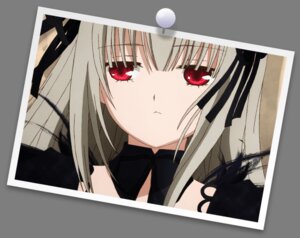 Rating: Safe Score: 3 Tags: 1girl bangs black_border black_ribbon blush border camera circle_cut closed_mouth detached_collar dress eyebrows_visible_through_hair hair_ribbon image letterboxed long_hair looking_at_viewer pillarboxed red_eyes ribbon silver_hair simple_background solo suigintou User: admin