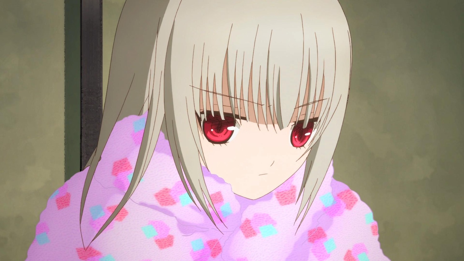 1girl bangs closed_mouth eyebrows_visible_through_hair face image looking_at_viewer red_eyes smile solo suigintou