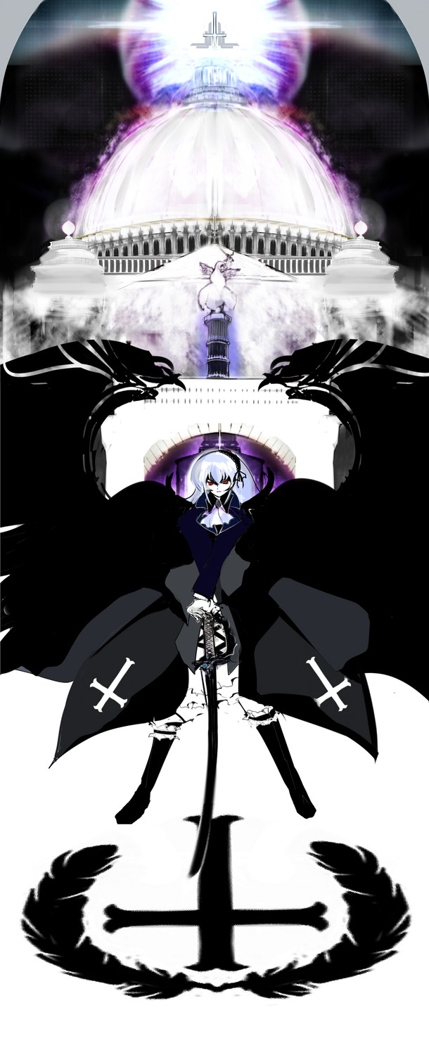 1girl image purple_eyes short_hair solo suigintou