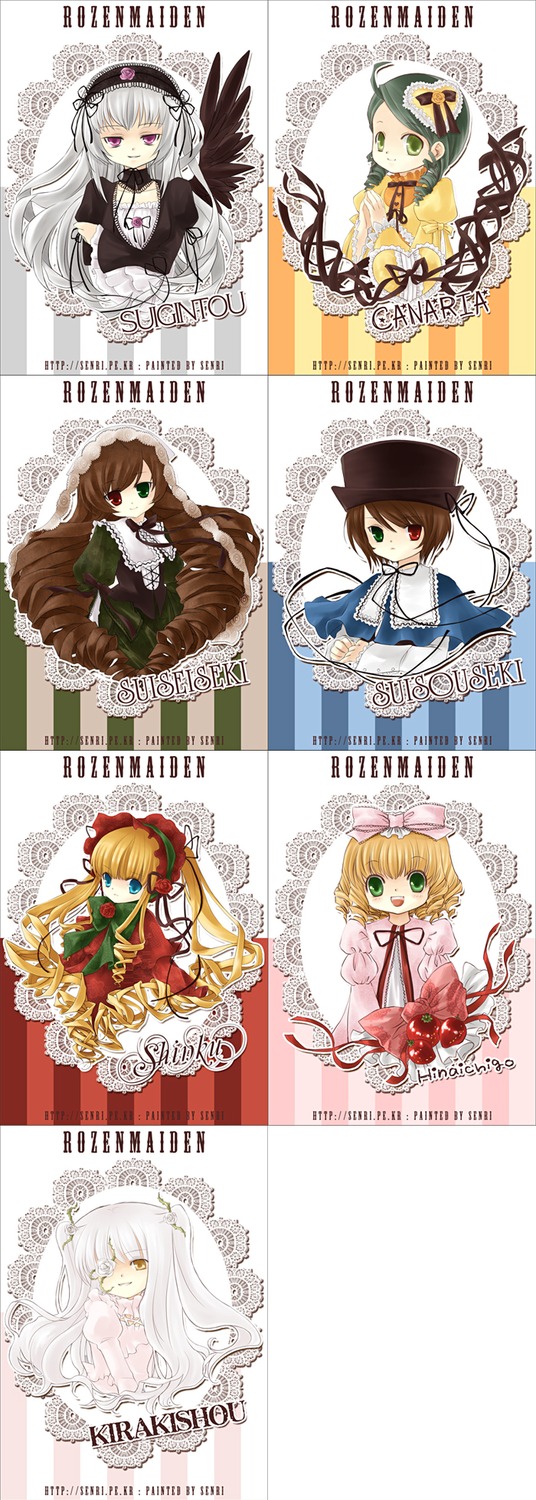 6+girls blonde_hair bow brown_hair commentary_request dress flower frills green_eyes hairband hat highres hina_ichigo image kanaria kirakishou long_hair long_sleeves multiple multiple_girls photoshop_(medium) pink_bow ribbon rose rozen_maiden scissors senri_(nazerine) shinku short_hair siblings silver_hair sisters smile souseiseki suigintou suiseiseki tagme twintails two_side_up very_long_hair wings