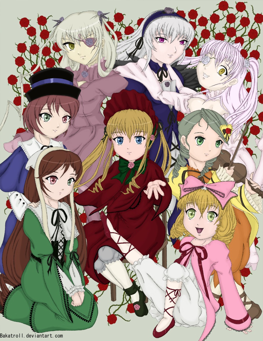 6+girls blonde_hair bloomers blue_eyes bow brown_hair dress drill_hair eyepatch frills grin hairband hat hina_ichigo image kanaria long_hair long_sleeves looking_at_viewer multiple multiple_girls pink_bow pink_dress shinku short_hair siblings silver_hair sisters smile souseiseki suigintou suiseiseki tagme twins two_side_up underwear very_long_hair yellow_eyes