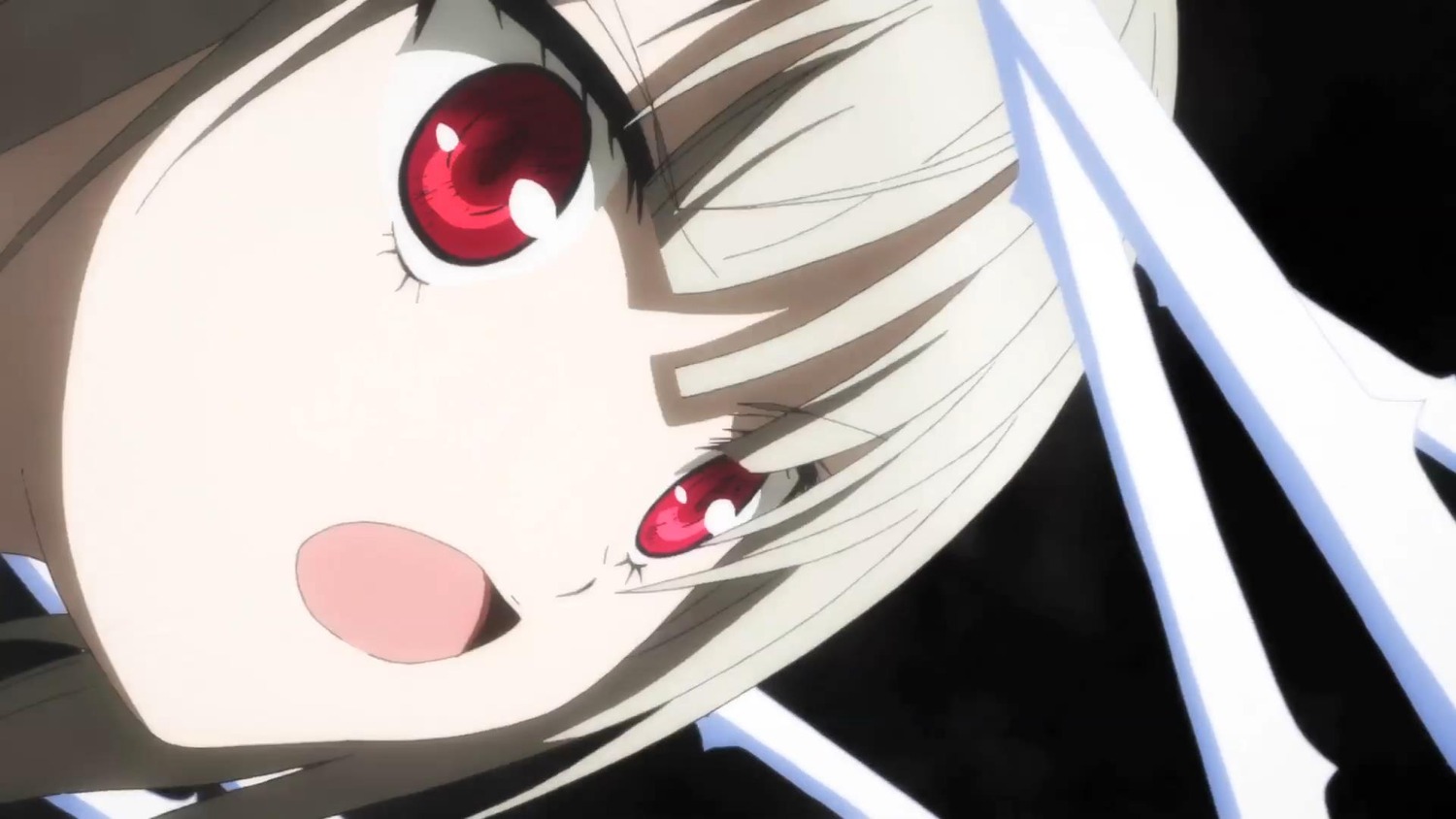 1girl bangs blush close-up face hat image looking_at_viewer open_mouth red_eyes solo suigintou