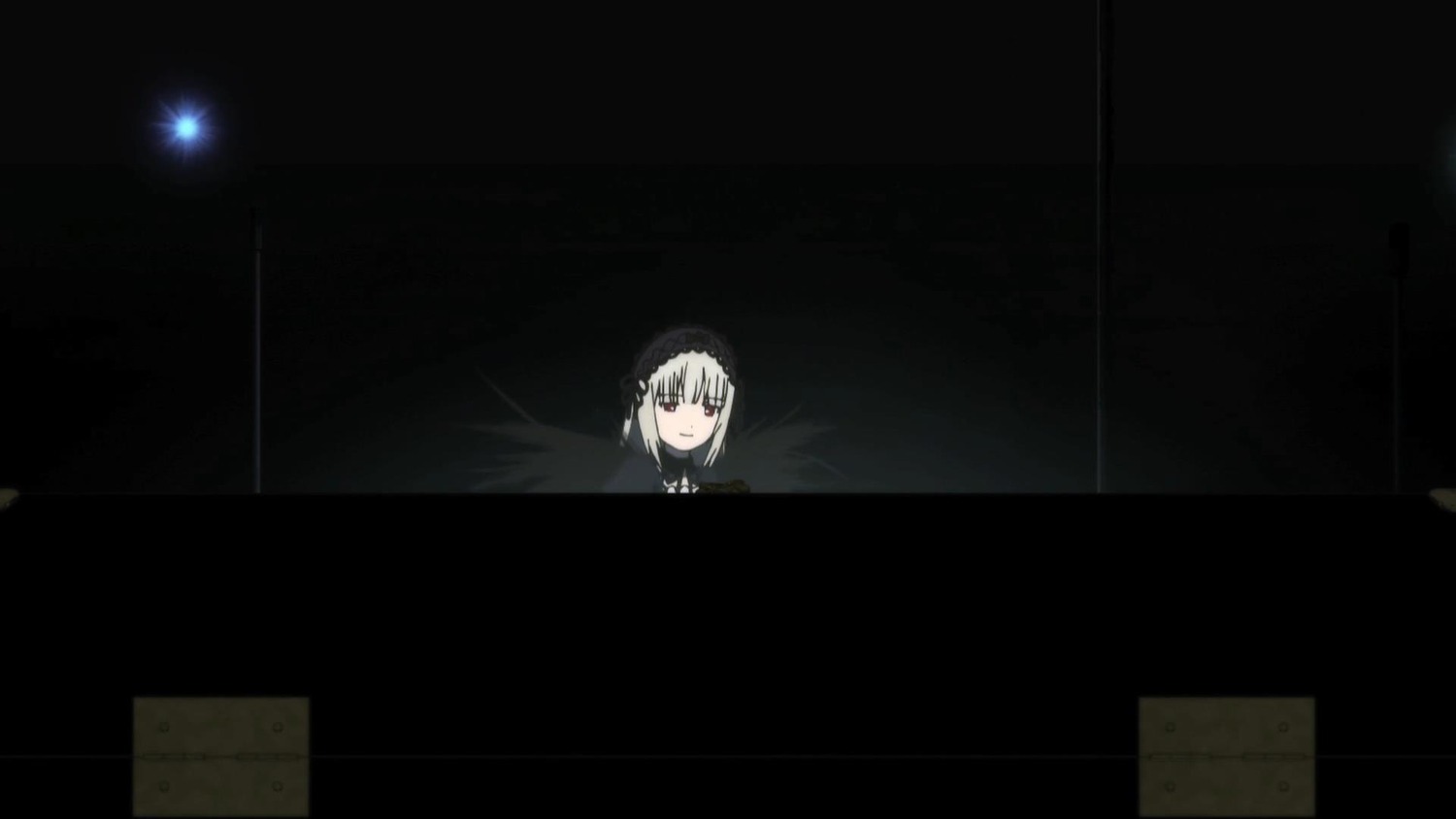 1girl black_background closed_mouth image looking_at_viewer maid_headdress ribbon solo suigintou