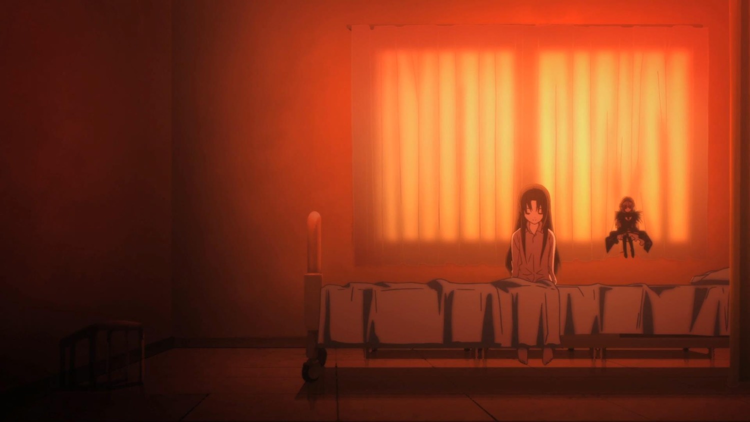 image indoors kakizaki_megu long_hair sitting solo suigintou window